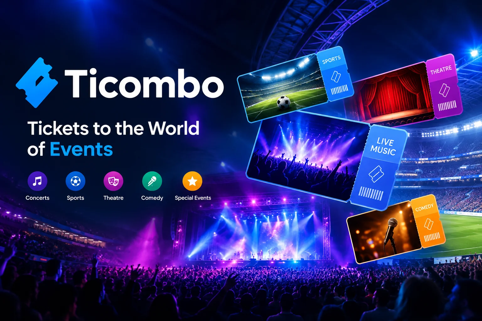 Ticombo event tickets and live entertainment marketplace