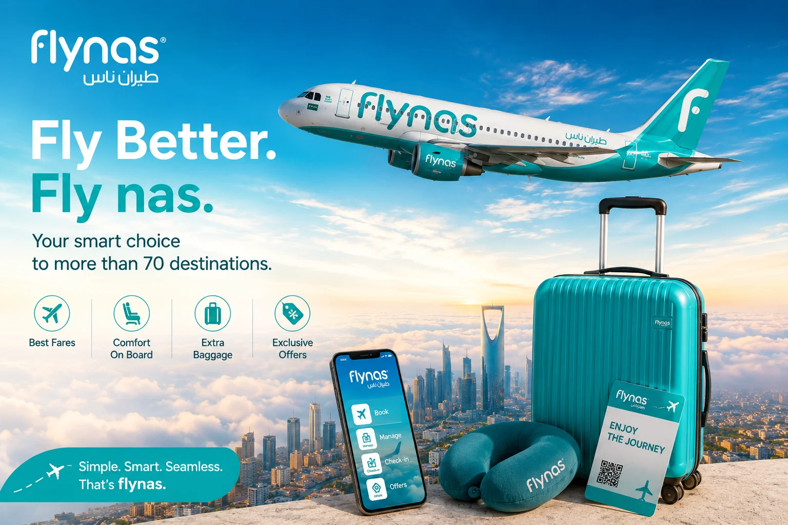 Smart Travel Simplified: The Ultimate Guide to Flying with Flynas Online