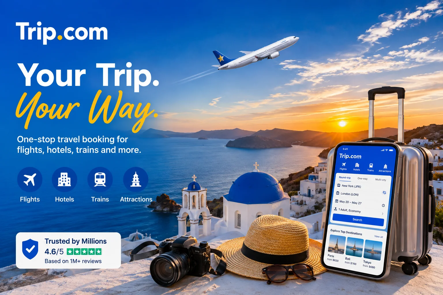 Seamless Journeys: The Ultimate Guide to Booking Travel with Trip.com Online
