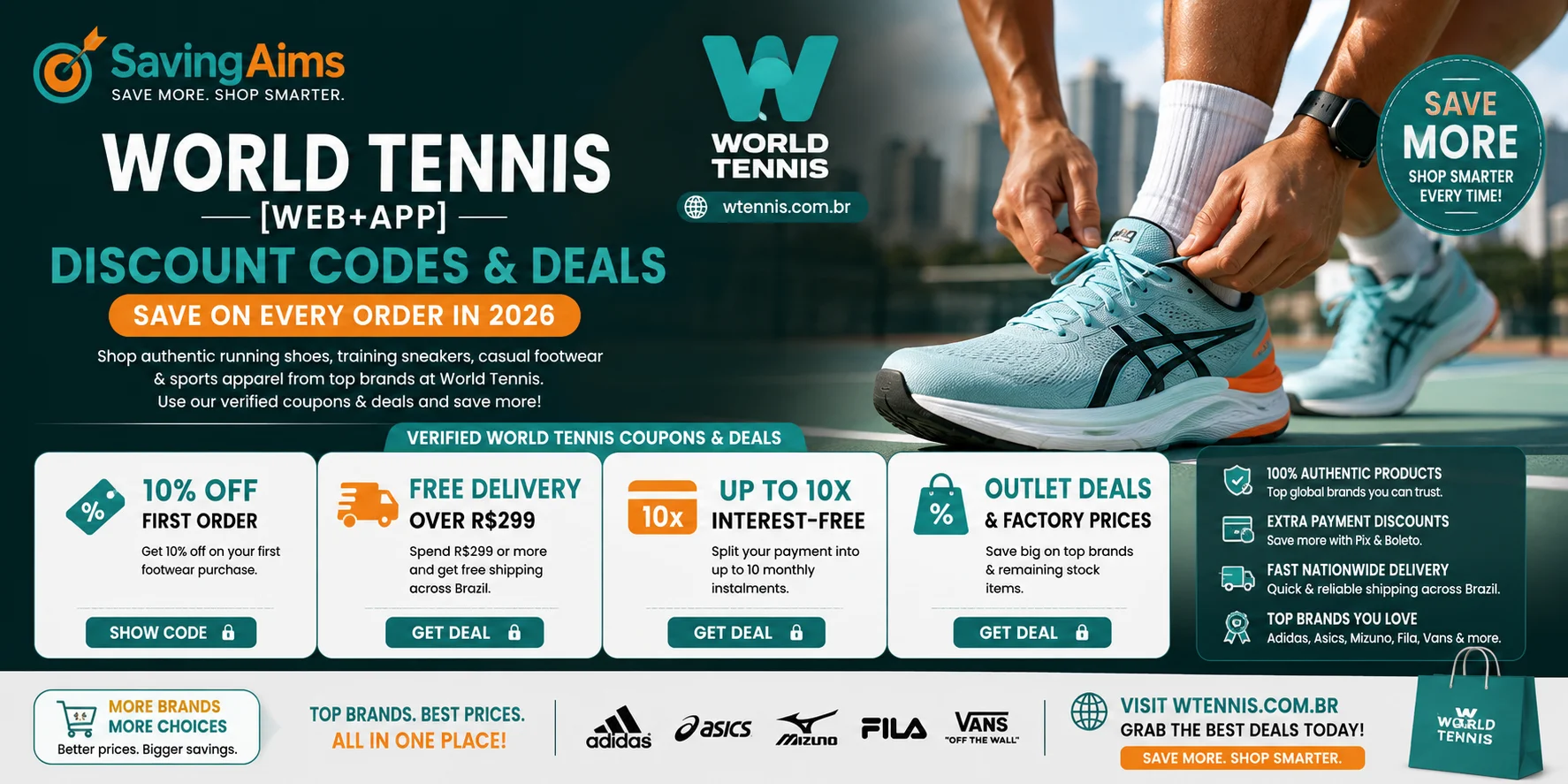 World Tennis Discount Codes: Save on Every Order in 2026