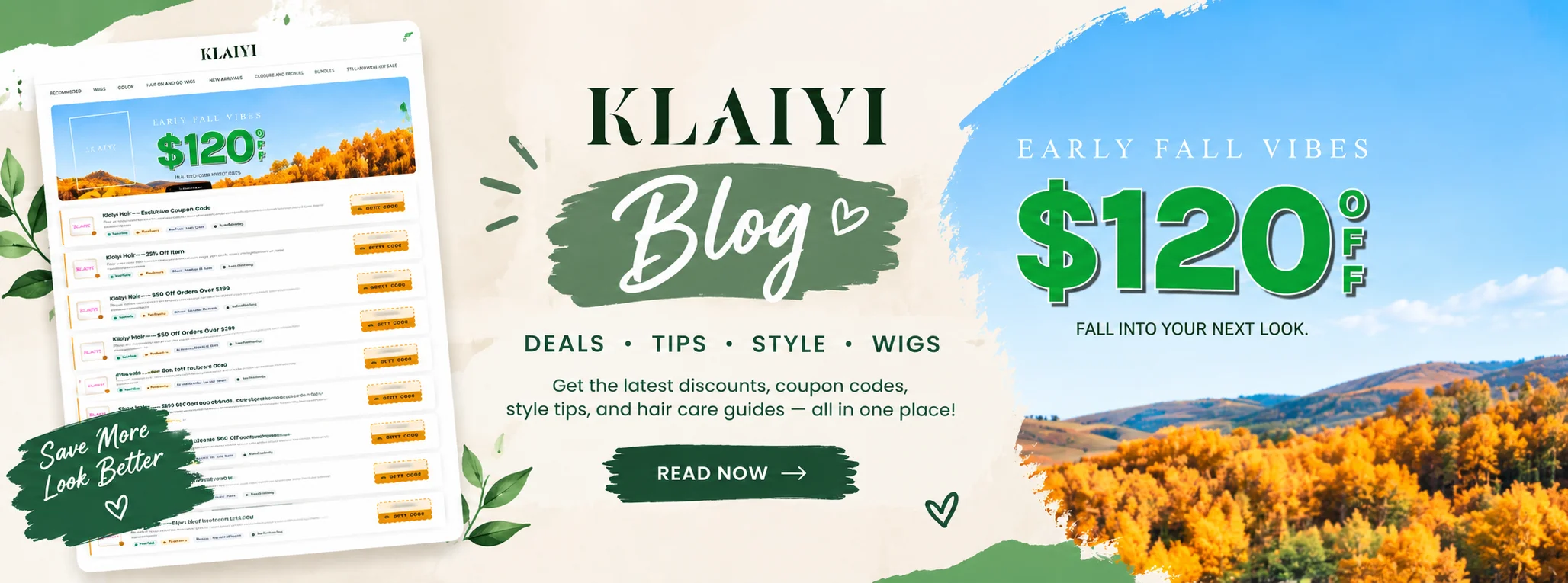 Klaiyi Hair Coupon Code & Saving Guide: Up to 50% Off Human Hair Wigs & Extensions