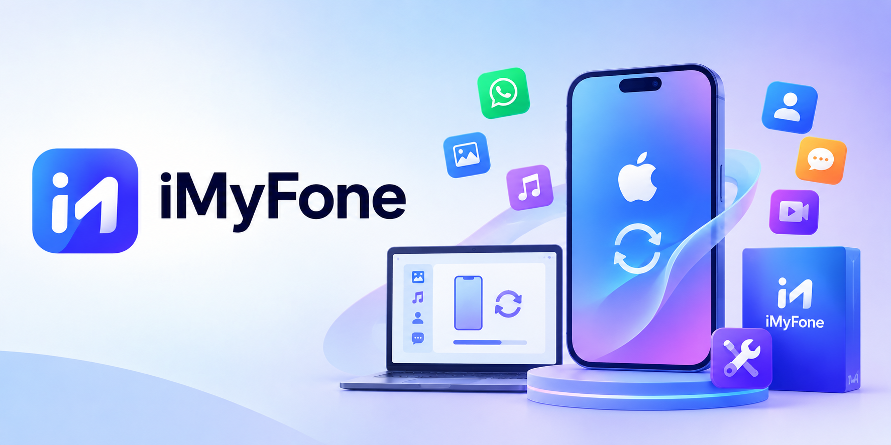 iMyFone data recovery, device repair, and mobile utility software