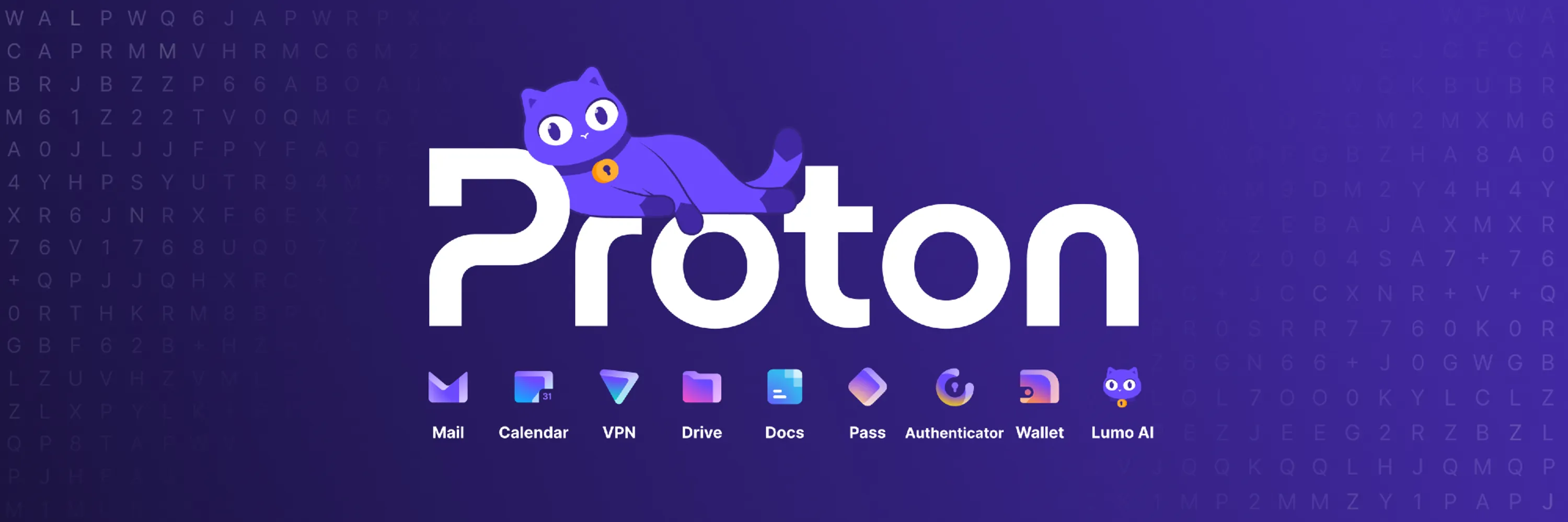 Proton privacy suite featuring encrypted email, VPN, cloud storage, password managemen