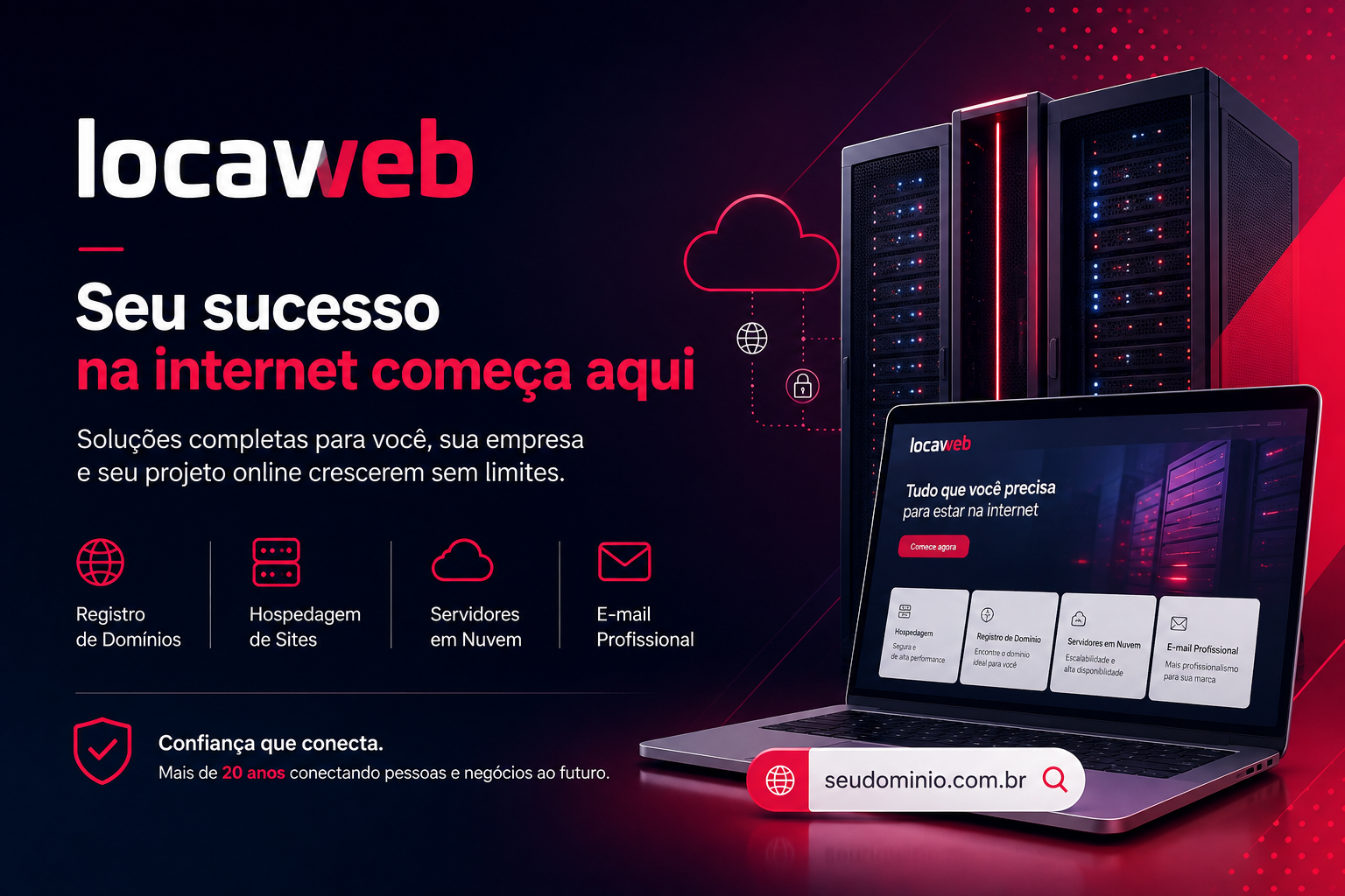 Locaweb web hosting and cloud services platform