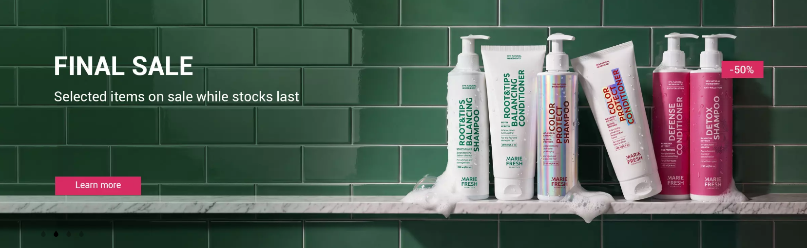 Логотип Marie Fresh Cosmetics натуральна доглядова косметика