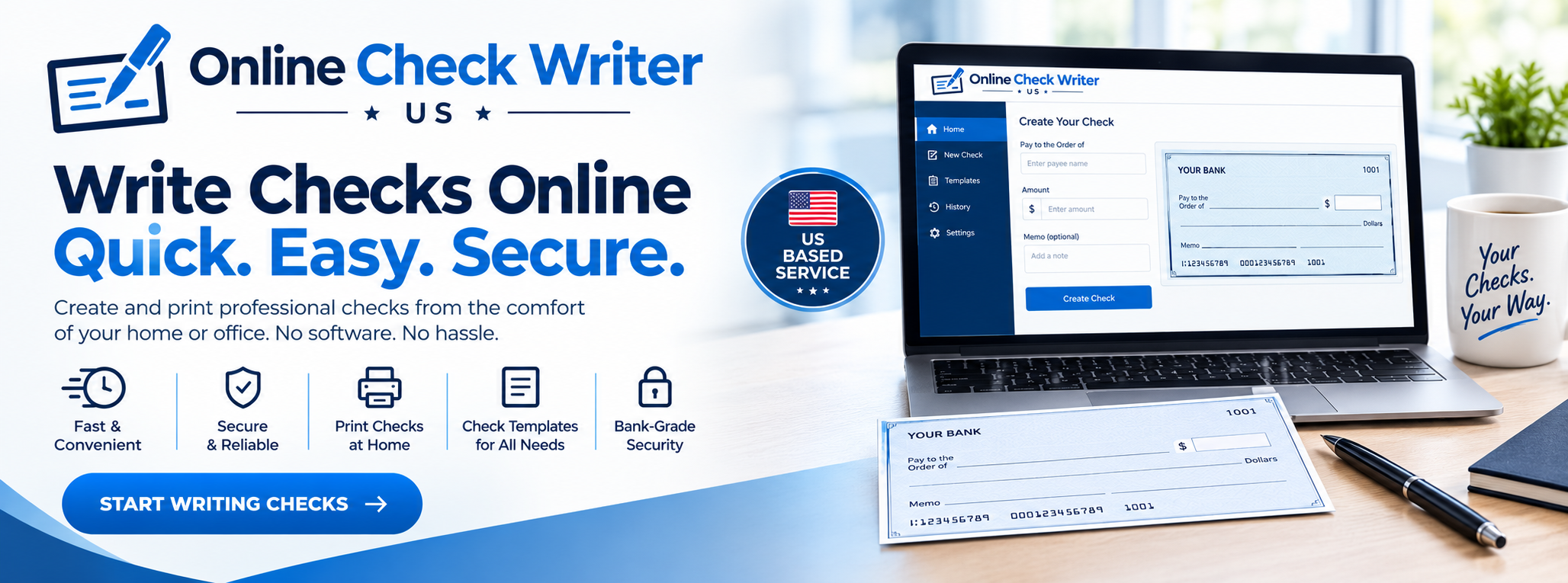 Online Check Writer Discount Codes and Check Printing Software Deals
