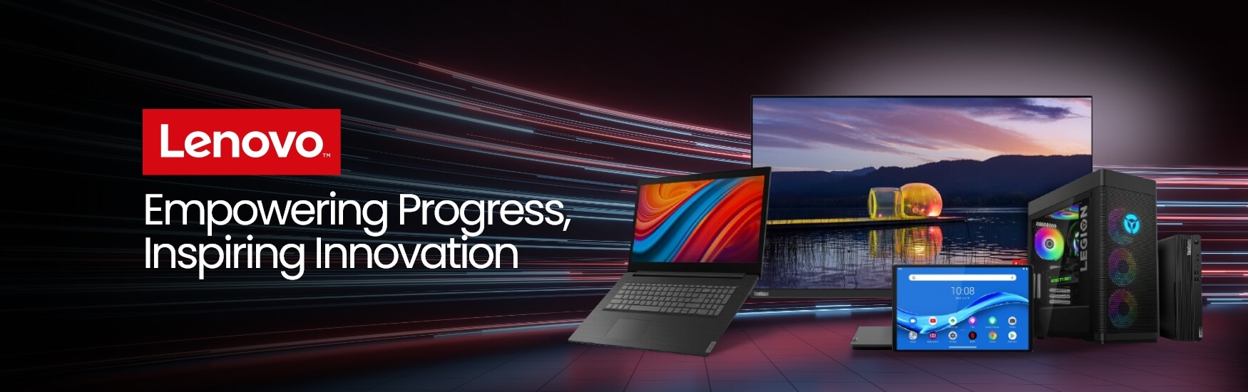 Upgrade your daily productivity with high-performance ThinkPad laptops, IdeaPads, and home PCs.