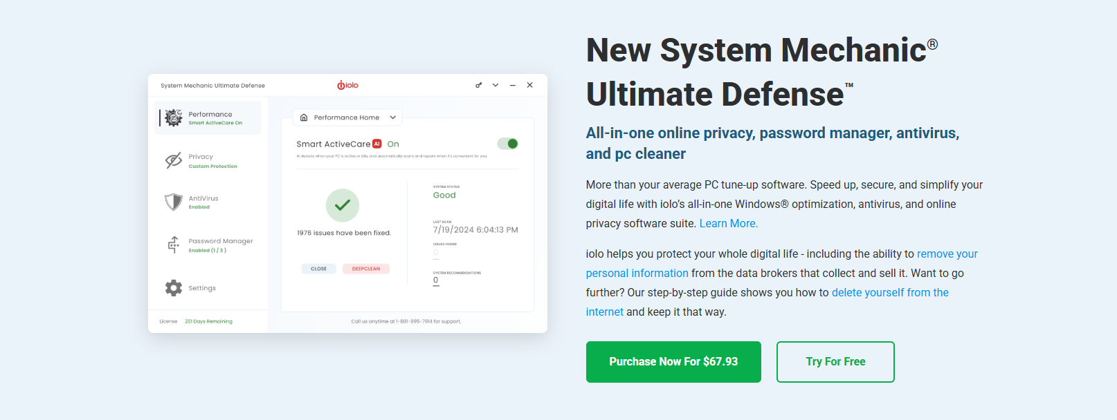 iolo Discount Codes and System Mechanic Software Deals